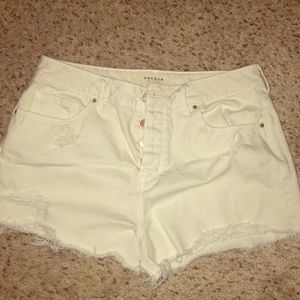 White Pacsun shorts high rise short